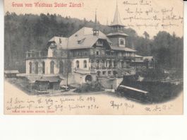 Zürich Dolder 1901 mit ST Quartiermeister Füs Bataillon 122