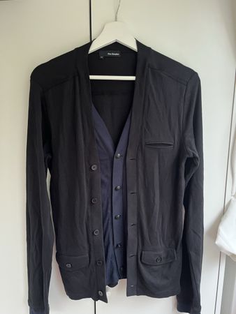 Cardigan The Kooples noir/marine taille XS