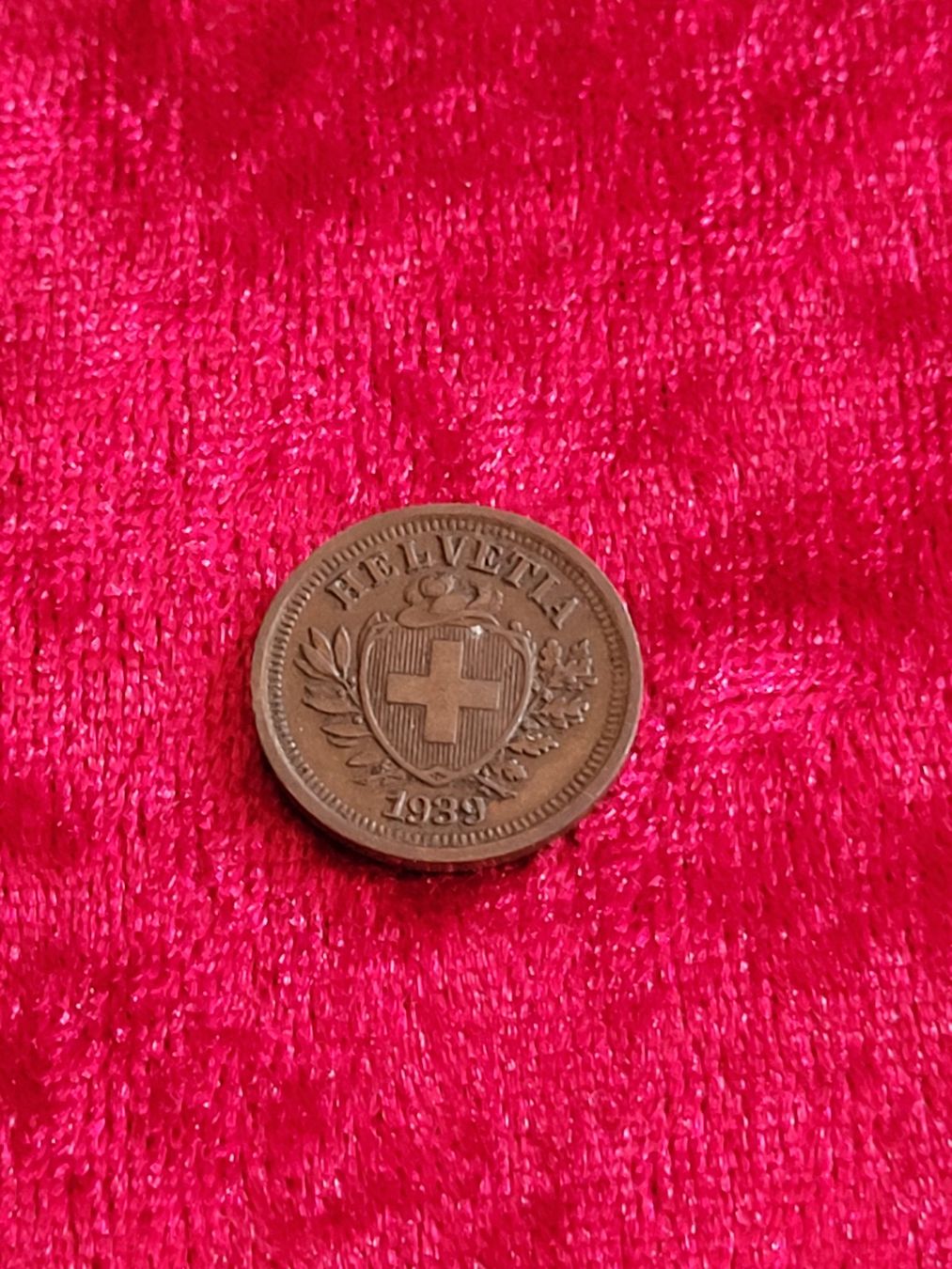 Tutti le monete: 1 Rappen 1939 sehr selten – Usato da Neuenkirch venduto da majortom30