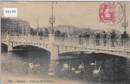Geneve - Pont du Mont-Blanc - animee