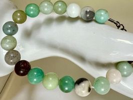Edelstein Armband Chalcedon & Aventurin - Unikat