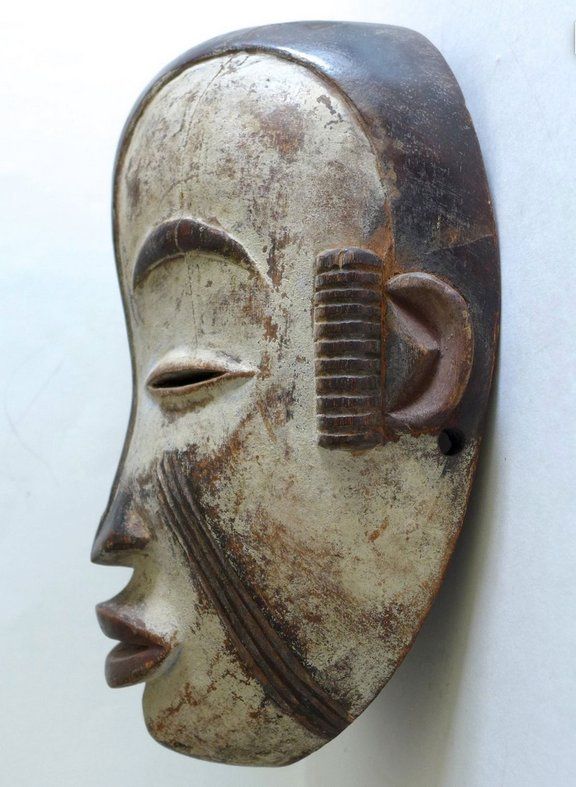 Arte internazionale: Afrika-Maske, Mali, 22 x 30 cm. – Usato da Chur venduto da Bombai01 3