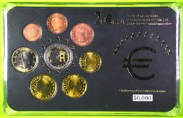 VERSCHIEDENE JAHRGÄNGE / LUXEMBURG  / 2 EURO - MÜNZSATZ !