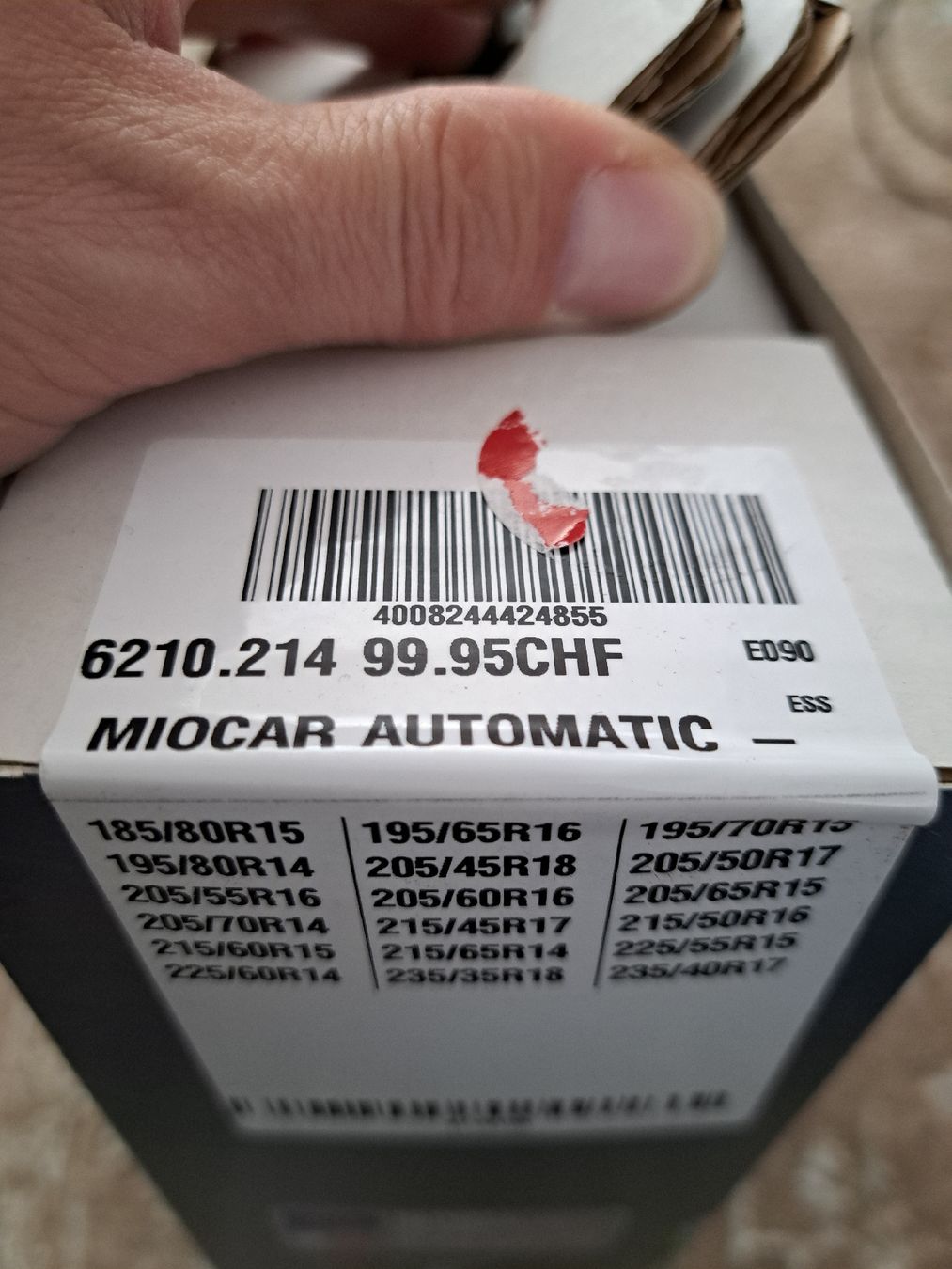 Schneeketten: Miocar Automatic 9mm Schneekette Neue – Neu und originalverpackt aus Emmenbrücke von Qalku.live.it 2