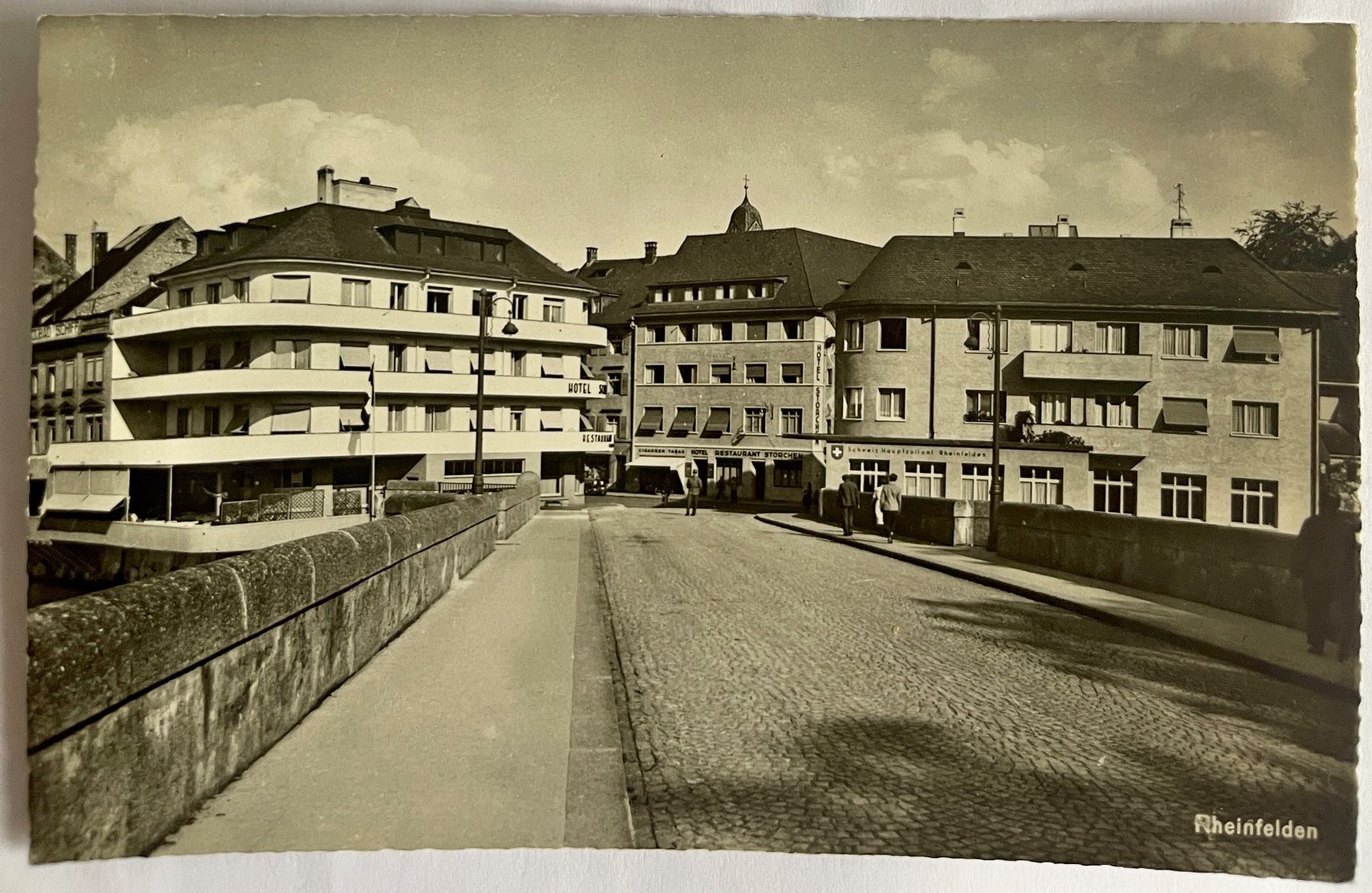 Cartoline postali: RHEINFELDEN - 1951 – Usato da Lutry venduto da Ediego