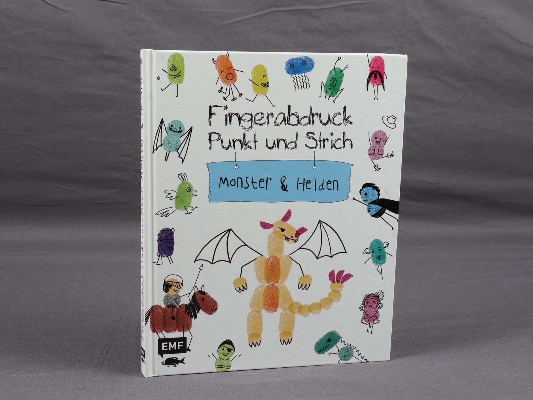 Libri: EMF Fingerabdruckbuch Monster & Helden – Usato da Steinen venduto da Restwert_Steinen