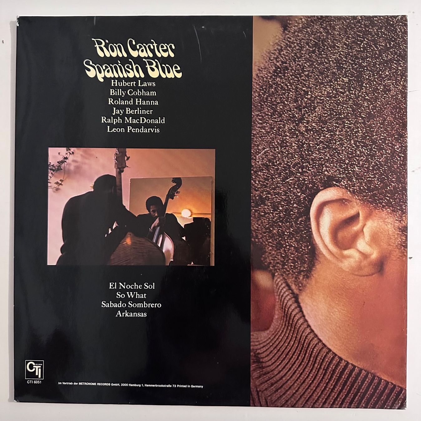 Dischi in vinile: LP - Ron Carter - Spanish Blue – Usato da Breganzona venduto da Onairda75 1
