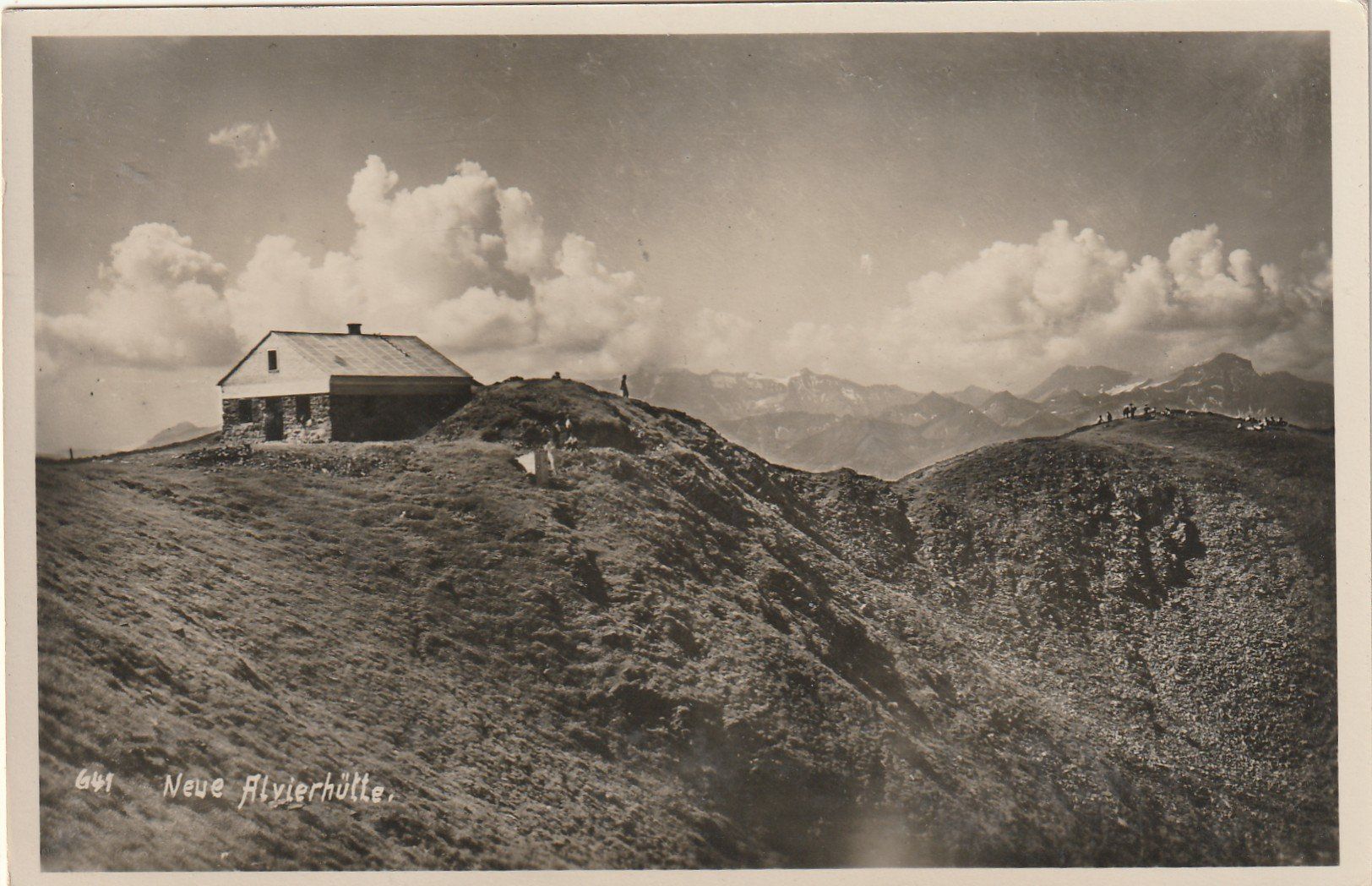 Cartoline postali: Neue Alvierhütte – Usato da Rorschacherberg venduto da fratovi2