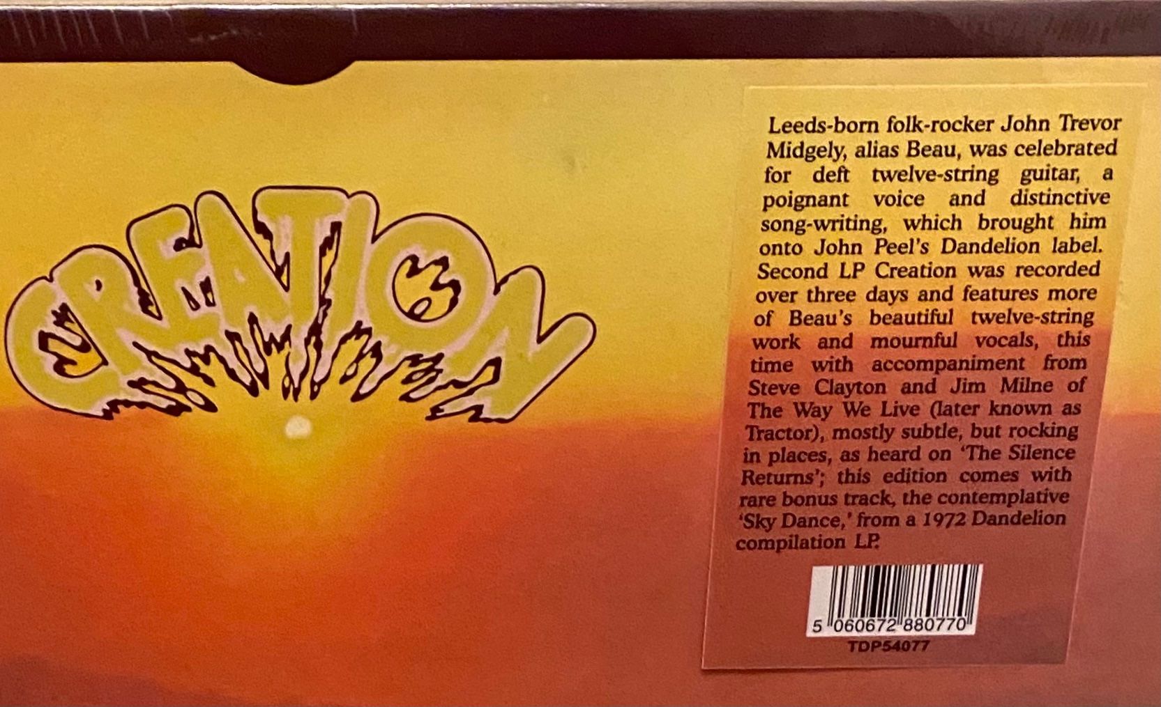 Dischi in vinile: Beau - Creation LP 1971 NEU/OVP – Nuovo e nell'imballaggio originale da Forch venduto da xtcpiemont 2