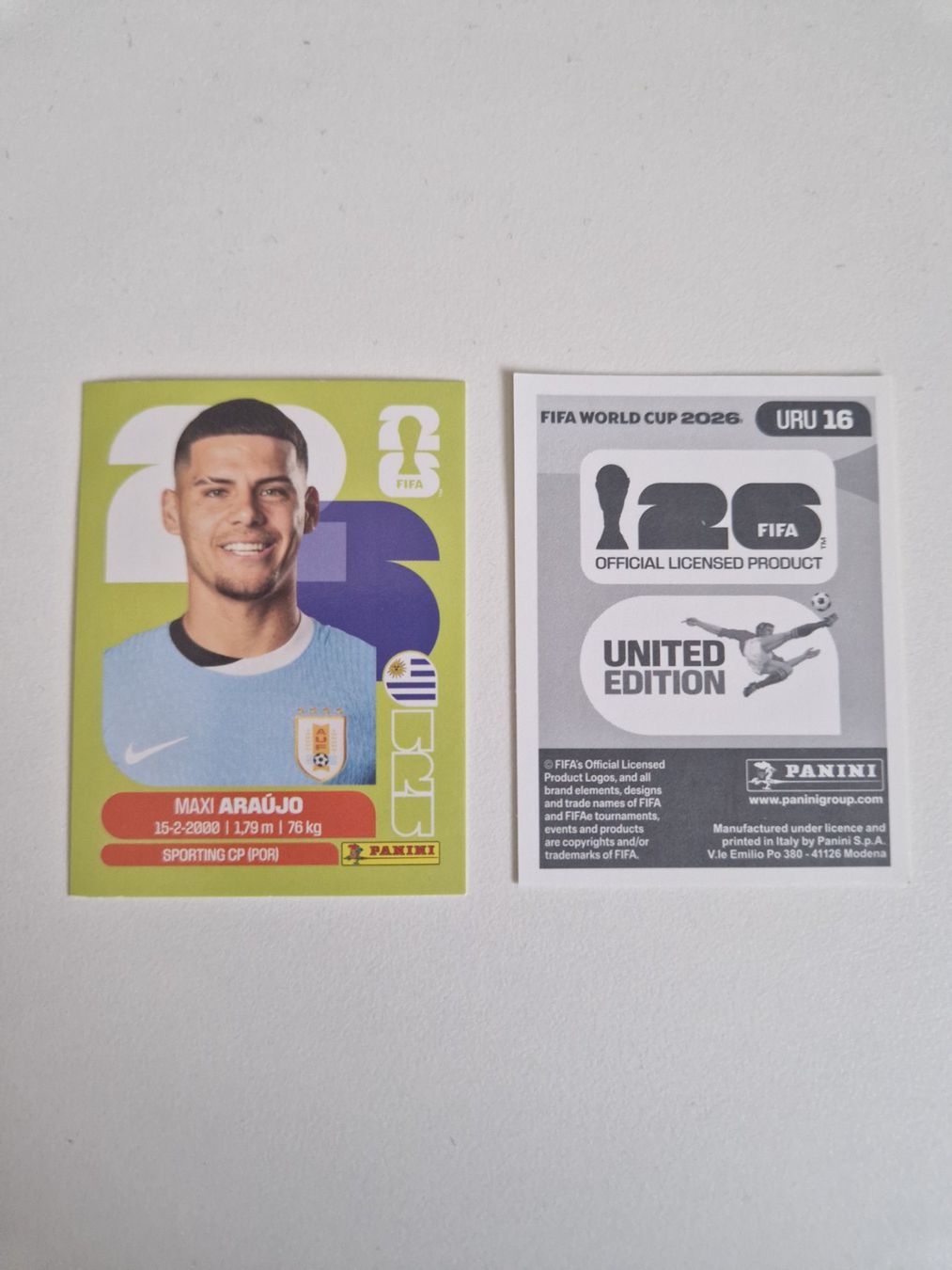 Panini Carte collezionabili: Panini Sticker URU16 – Nuovo (secondo la descrizione) da Stüsslingen venduto da white_angel86