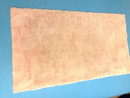 Badezimmerteppich Farbe rosa - Masse 115 x 60 cm