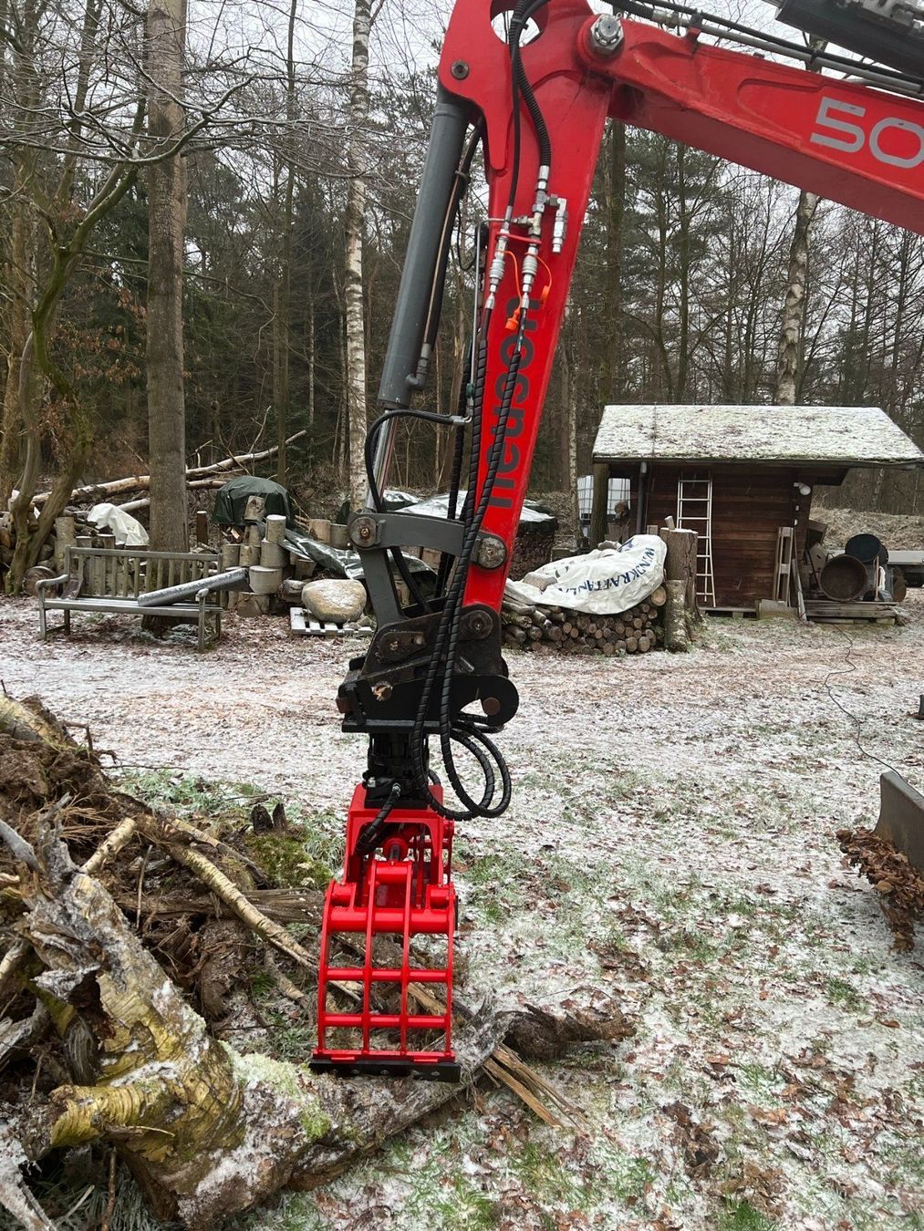 Pinces: Universalgreifer mit Rotator für Bagger – Neuf avec emballage d'origine à Bern par Patruuna 7