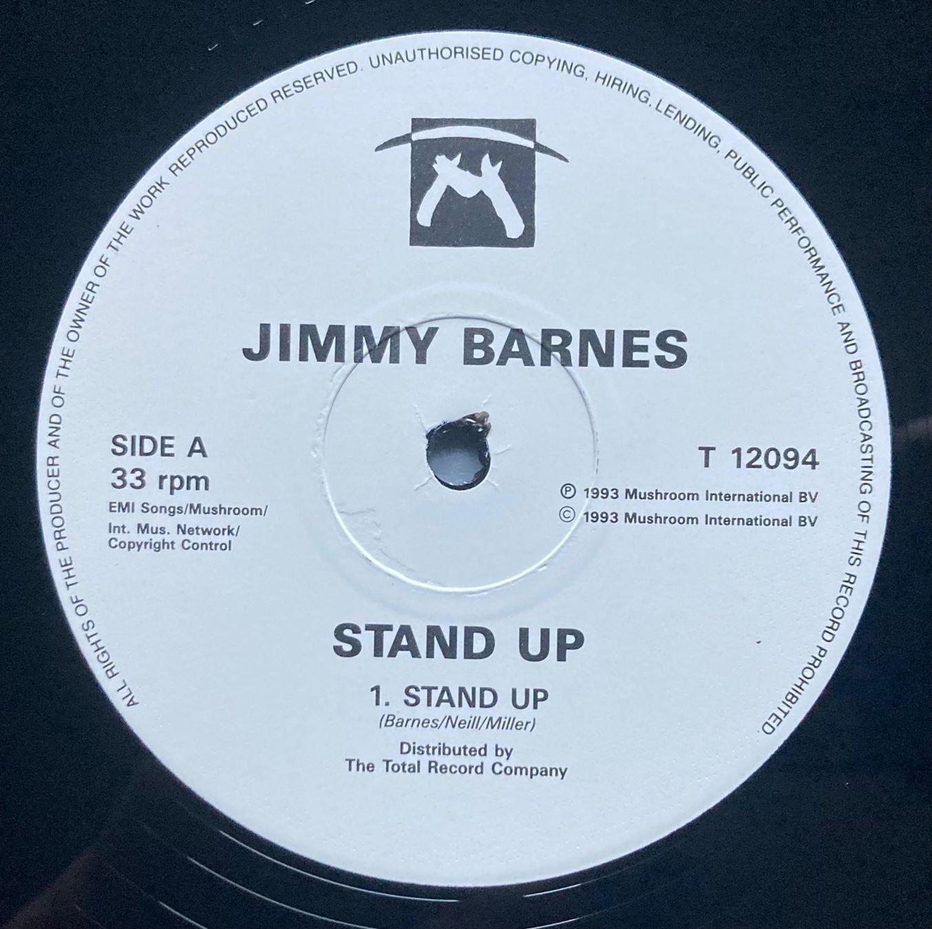 Dischi in vinile: JIMMY BARNES - STAND UP – Usato da Poliez-Pittet venduto da Newtown-Records 2