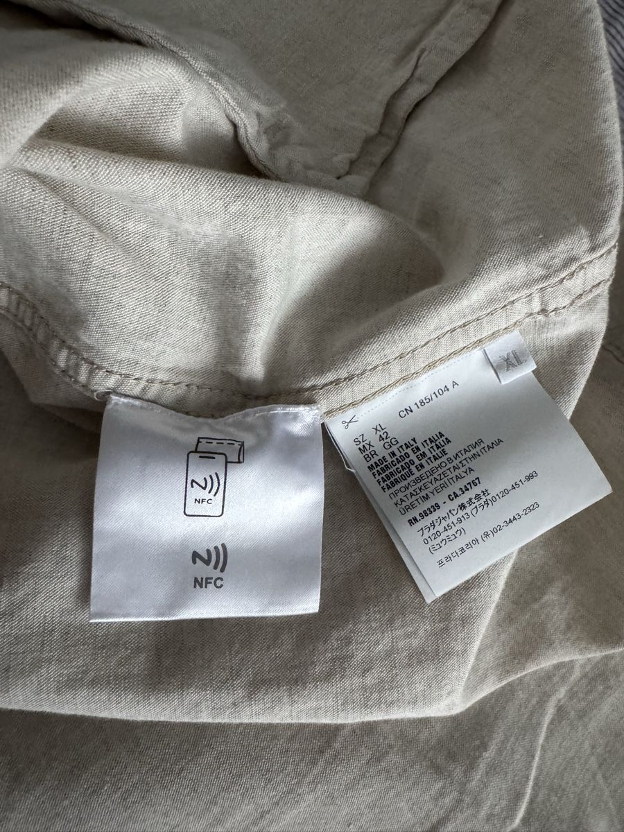 Prada Giacche: Prada Blouson aus Leinen – Nuovo (secondo la descrizione) da Wittenbach venduto da can_kpd8 3