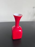 Vase Murano Rot Opalina Fiorentina 16.5 cm