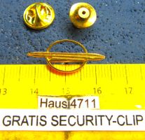 OPEL AUTO LOGO "ZEPPELIN" OLDI PIN CUTOUT mit SECURITY-CLIP