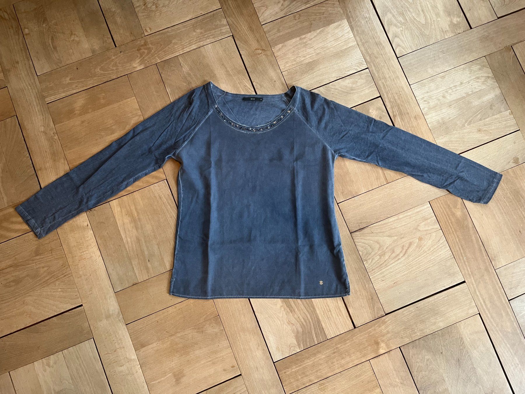 Brax Maglioni & Felpe: BRAX Sweatshirt Langarmshirt Pullover Pailetten – Usato da Zürich venduto da its-love
