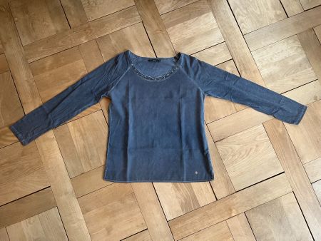 BRAX Sweatshirt Langarmshirt Pullover Pailetten