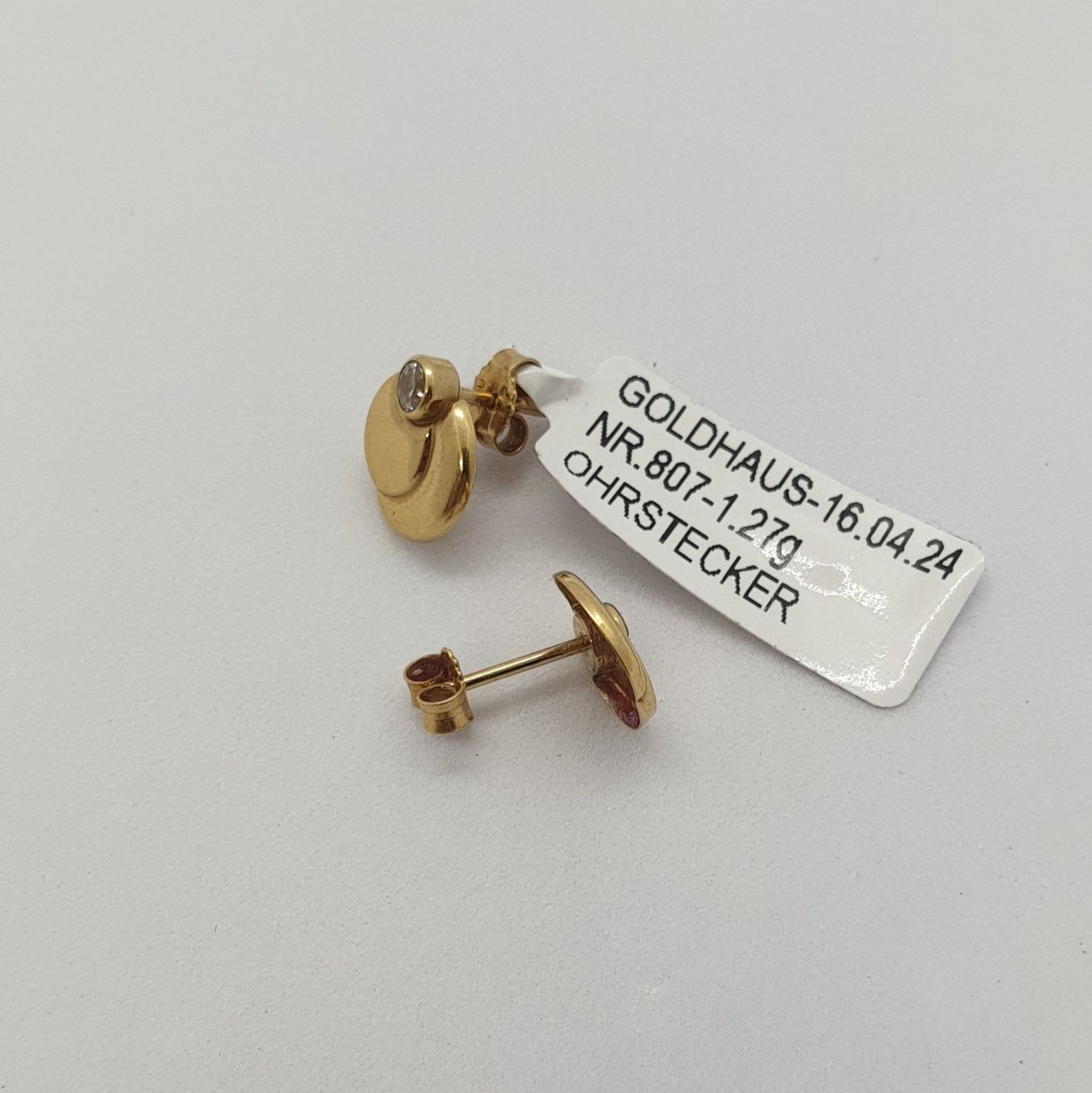 Orecchini pendenti & Orecchini a lobo: Echt 18K Gold - Ohrstecker – Usato da Luzern venduto da Luzern-Goldhaus 2