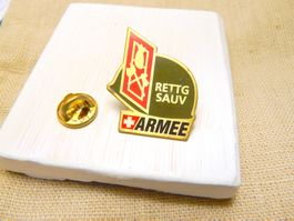 ❗Schweizer Armee RETTG SAUV Helm casque +Versand Pin M14L.24