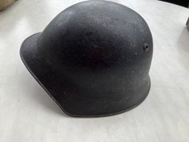 Schweizer Stahlhelm Modell 18 Armeestahlhelm gebraucht