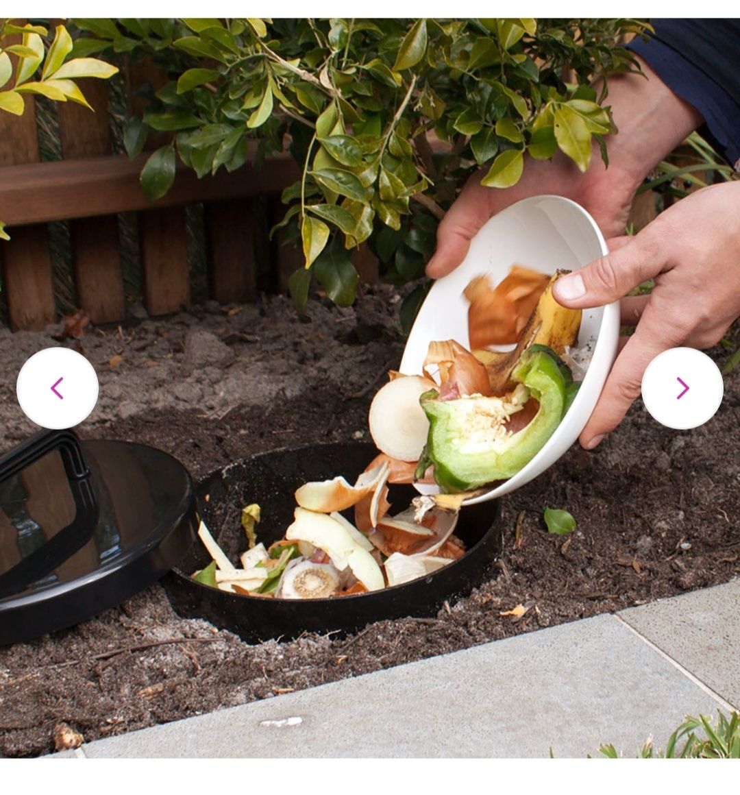 Coffres de rangement: petit compost à enterrer – Neuf avec emballage d'origine à St-Blaise par DADADA1986 1