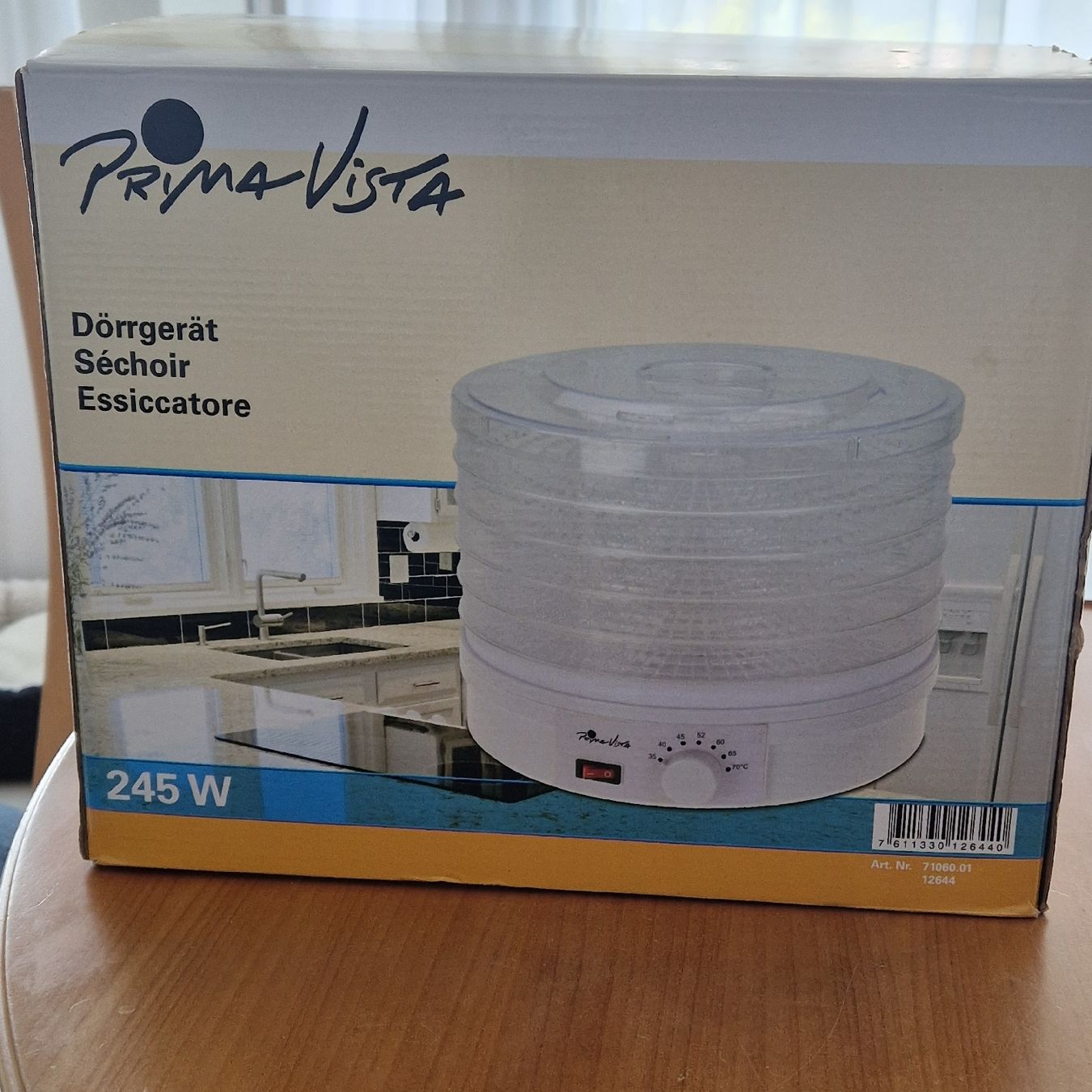 Elettrodomestici da cucina: Dörrgerät Prima Vista  245W  – Nuovo (secondo la descrizione) da Schüpfen venduto da Rollingdancer91