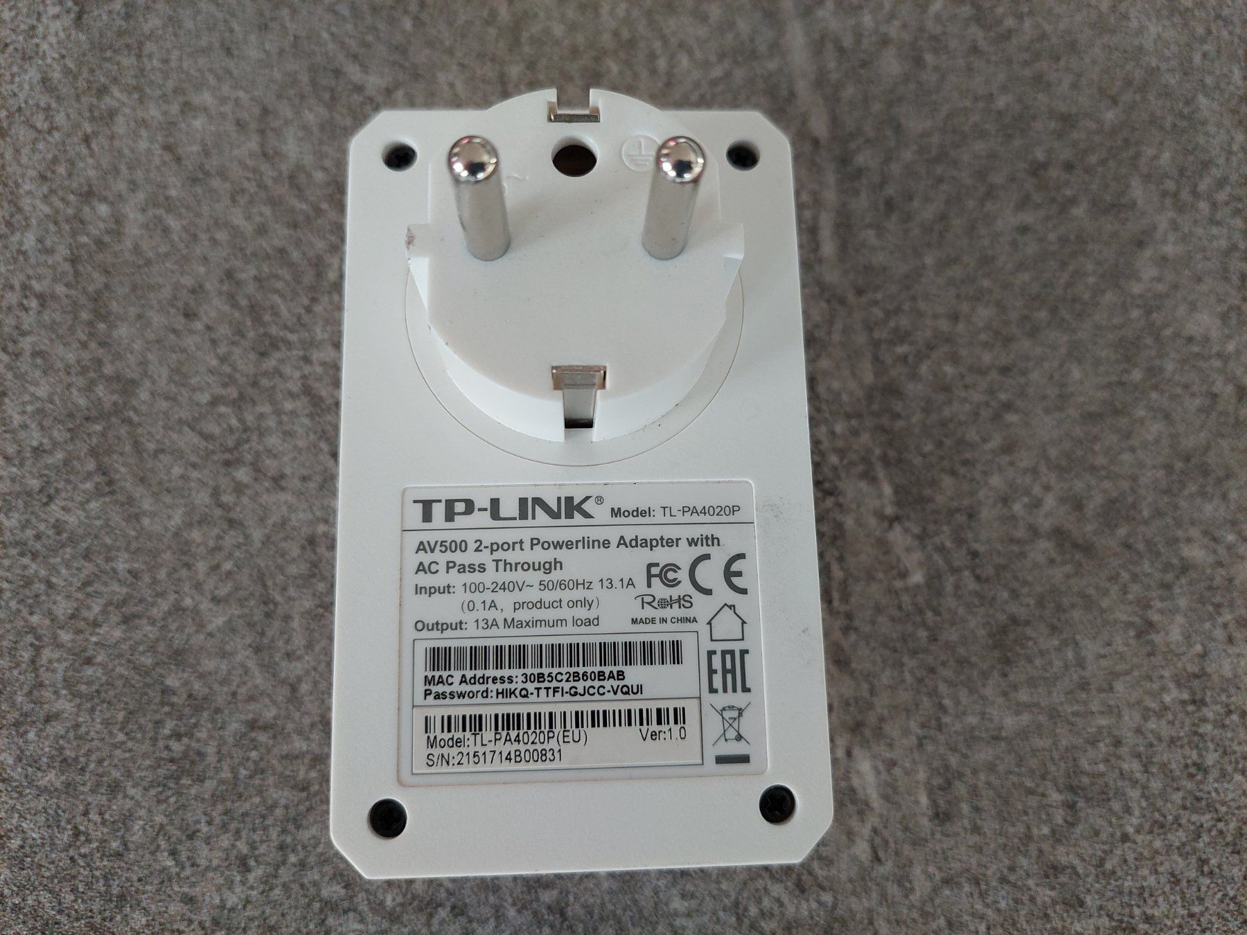 TP-Link Câbles: TP-Link TL-PA4020P – D'occasion à Wiesendangen par troawus 1
