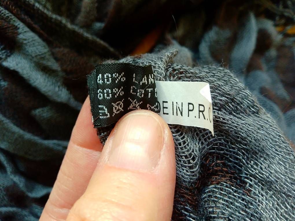 Foulard & Sciarpe: Schal Halstuch Wolle Baumwolle - neu – Nuovo (secondo la descrizione) da Bern venduto da samtgrau 3