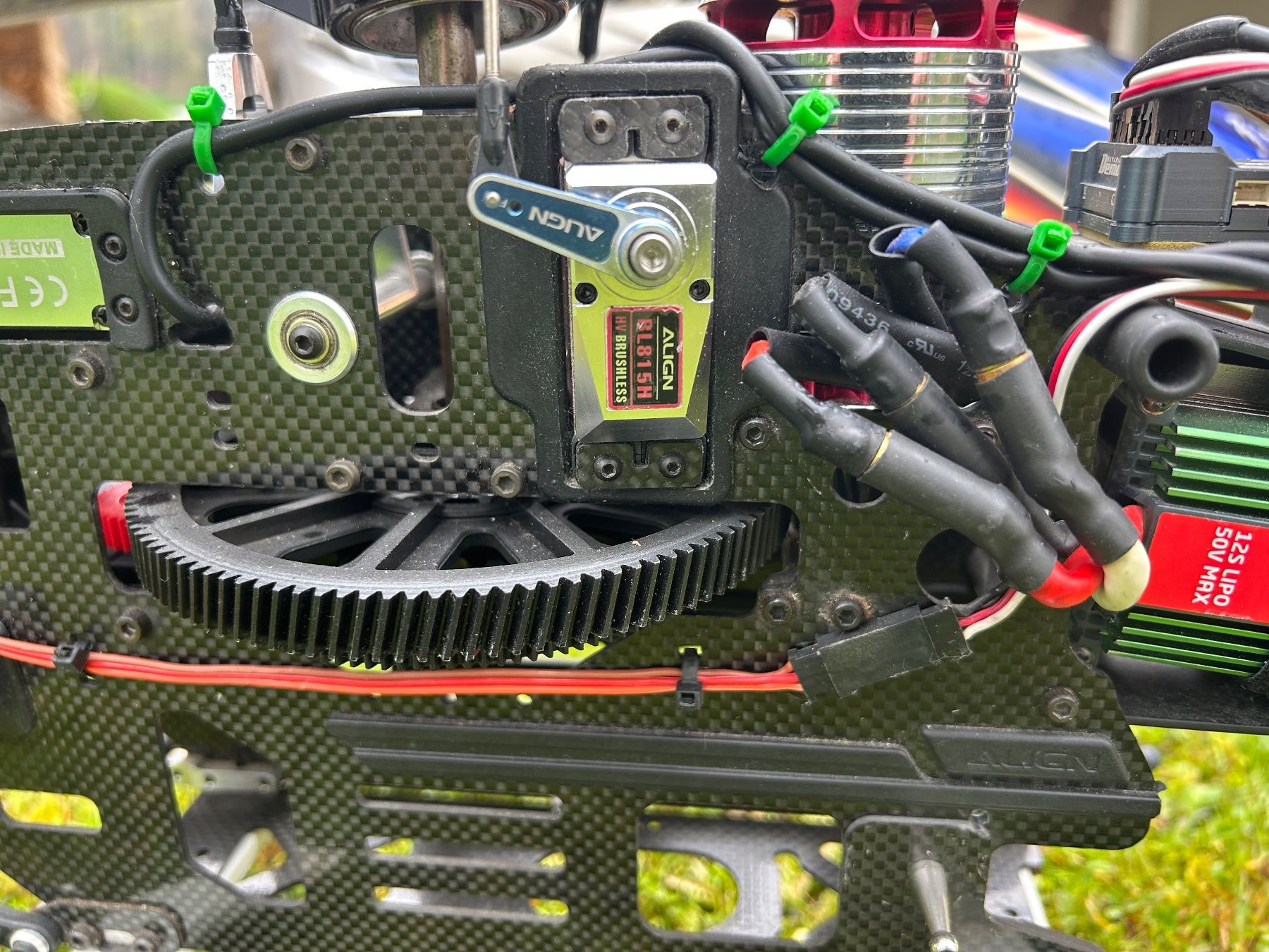 Align Modellismo RC: Trex 600 dfc pro komplett Bavaria Demon – Usato da Dättwil AG venduto da Egrace 3