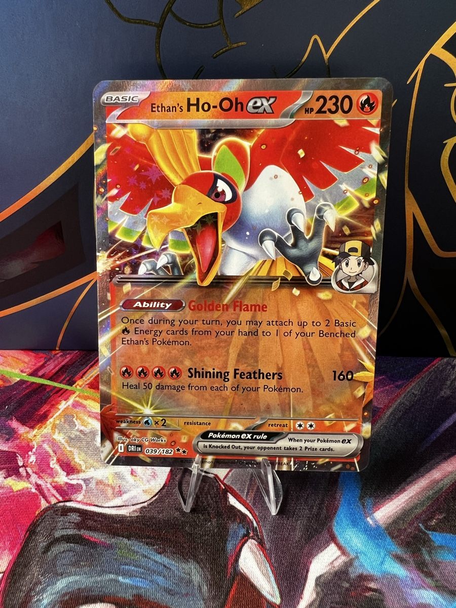 Pokémon Carte collezionabili: Pokémon Ethan‘s Ho- Oh ex # 039/182 EN – Nuovo (secondo la descrizione) da Wädenswil venduto da TaSch77