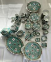 Jingdezhen Service, 60/70 er Vintage, ca 75-teilig