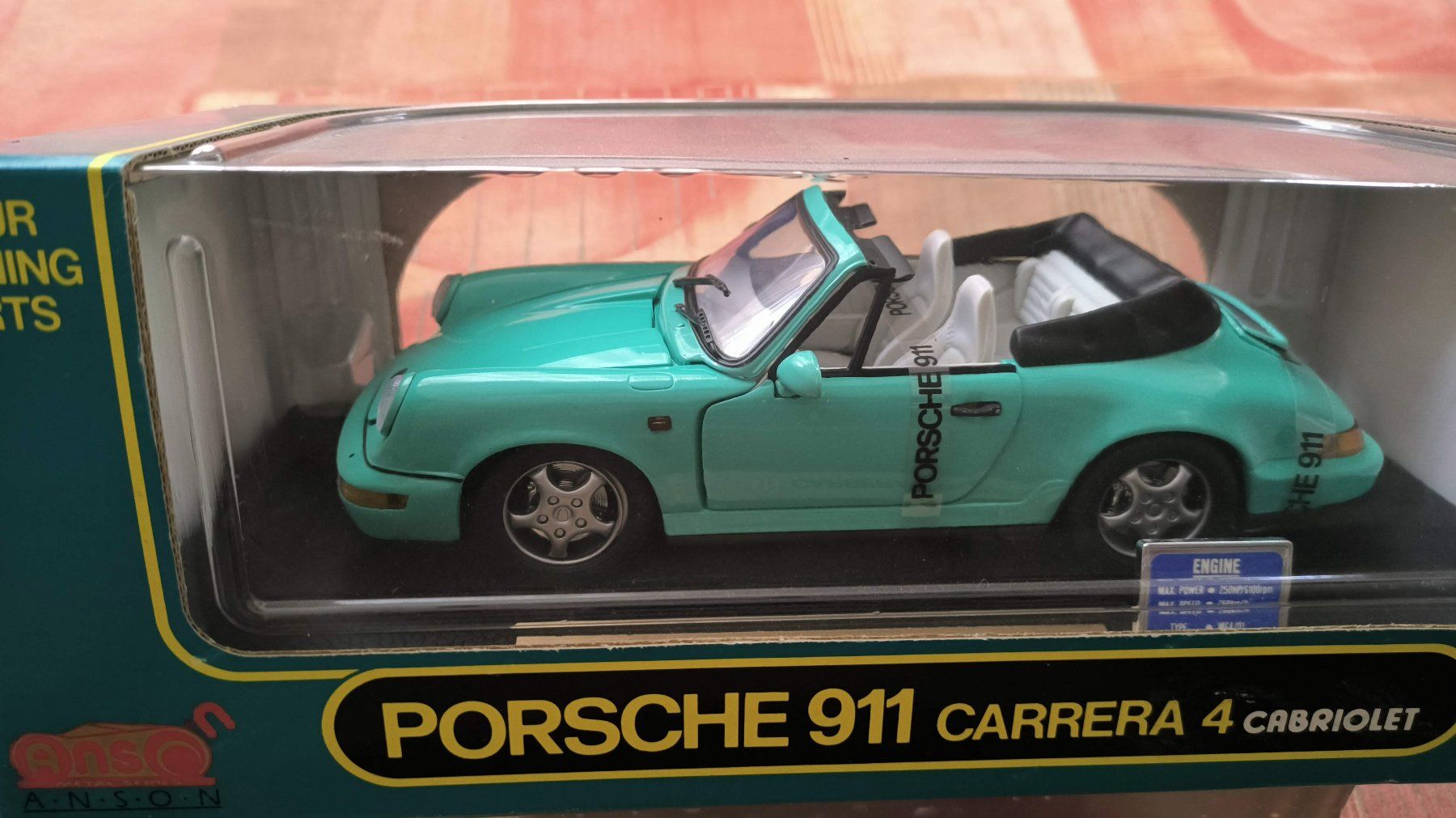 Anson Modellini d'auto: Modell 1:19 Anson Porsche 911 Carrera Cabriolet – Nuovo (secondo la descrizione) da Langnau am Albis venduto da tfpred