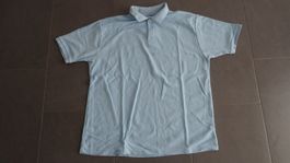 Fruit of the Loom Polo Shirt, hellblau, Grösse 164, neu