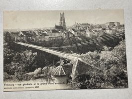 Alte Ansichtskarte Fribourg