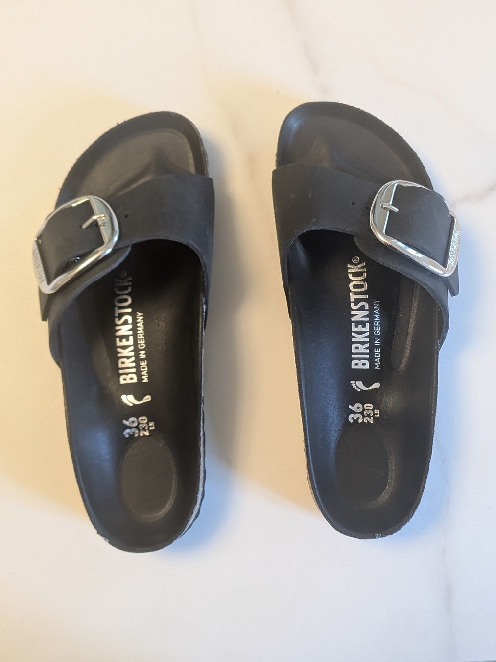 Birkenstock Scarpe da donna: Birkenstock Made in Germany Leather  – Nuovo (secondo la descrizione) da Vevey venduto da ste_d5zv