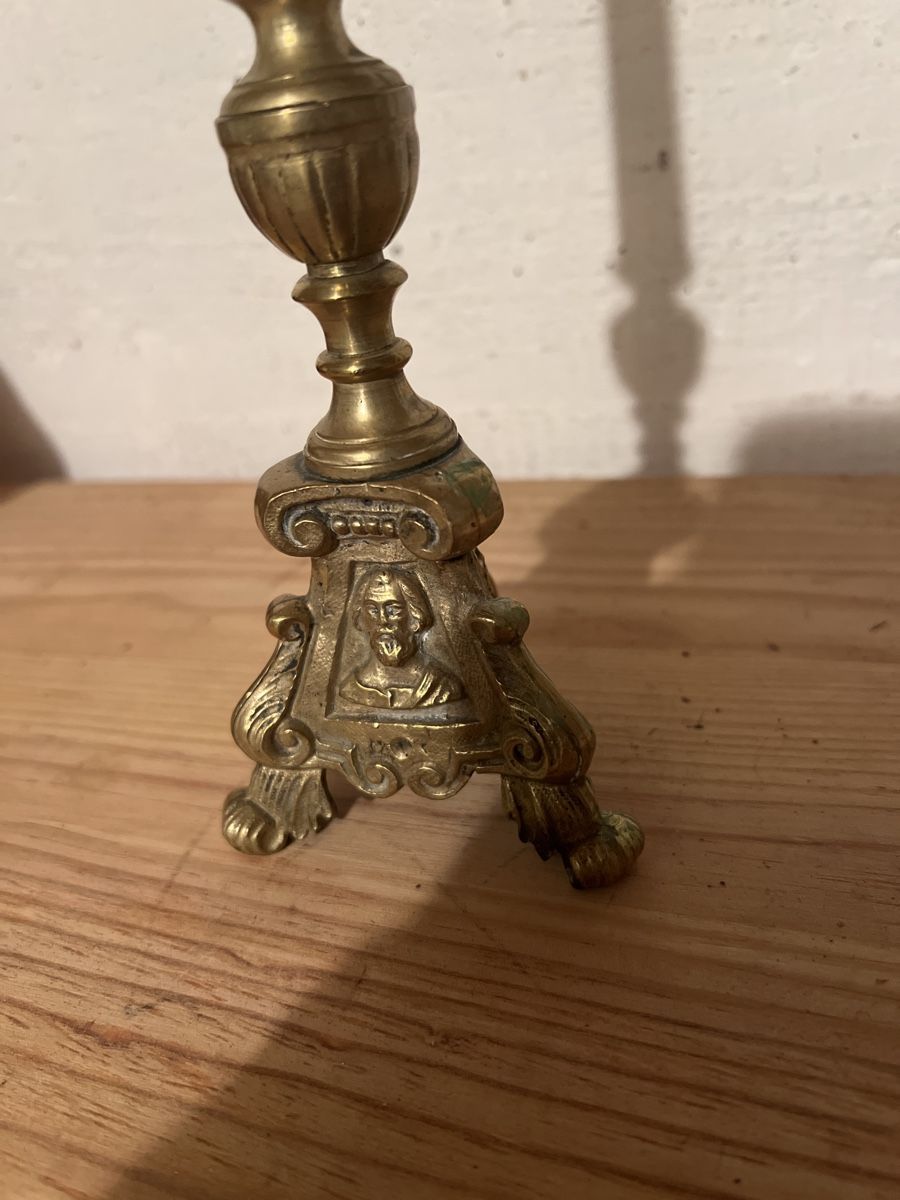 Kerzenständer: Brass Candlestick Holder – Gebraucht aus Gockhausen von geo_ydf6 3