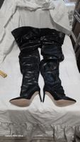 Elegante Overknee-Stiefel – Gr. 42 – Samt-Innenfutter