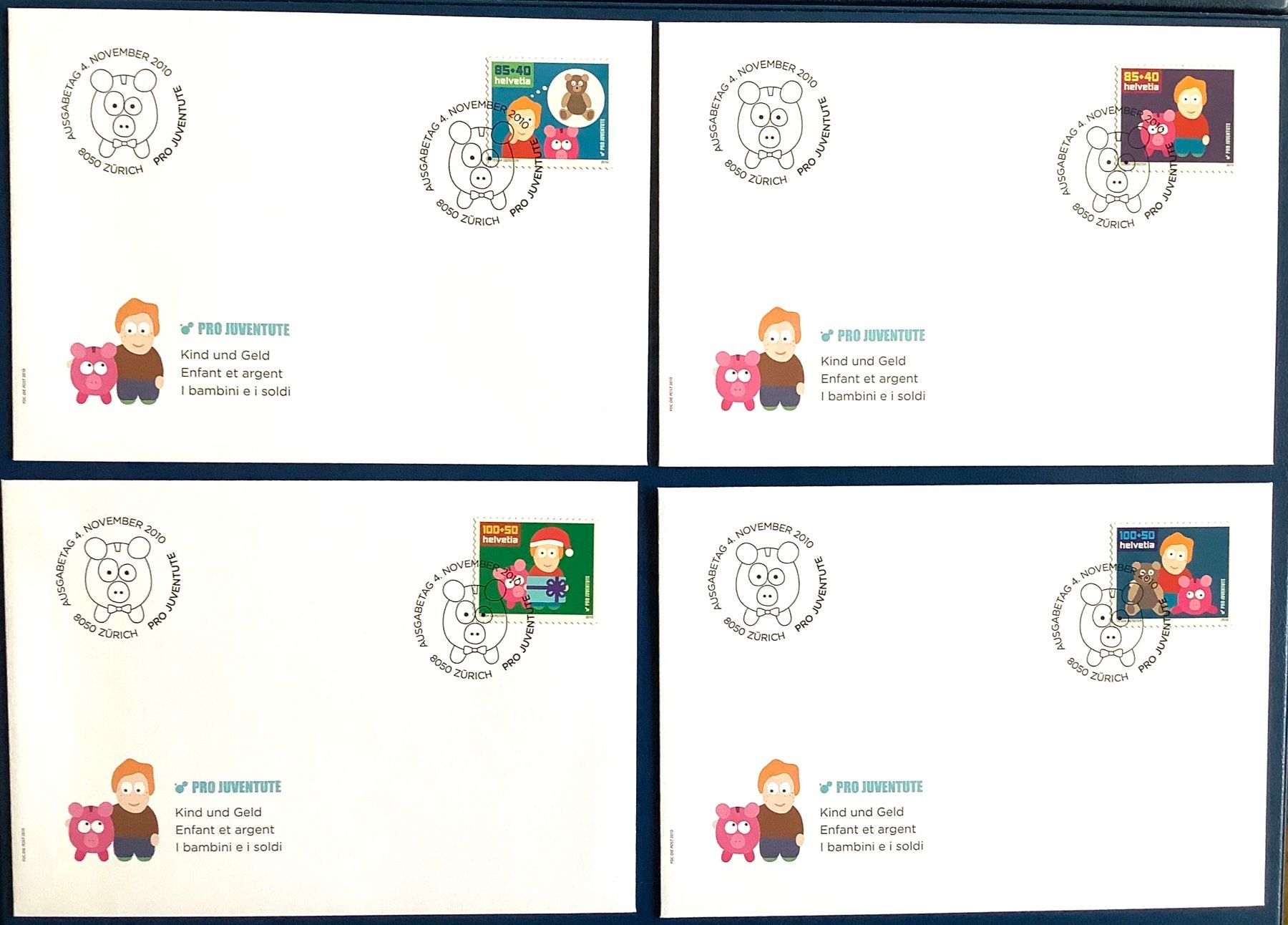 Alle Briefmarken: 2010 - Pro Juventute FDC Einzel Satz – Neu (gemäss Beschreibung) aus Liestal von Skunk02