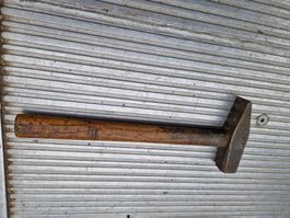 Robuster Schlosserhammer Hammer 31cm Antiquität Vintage