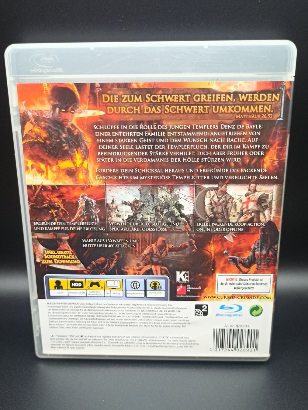 Giochi: The Cursed Crusade PS3 – Usato da Oberweningen venduto da mar_87mx 1
