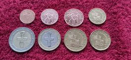 Euro KMS Zypern 2024, lose, alle 8 Münzen, 1 Cent - 2 Euro