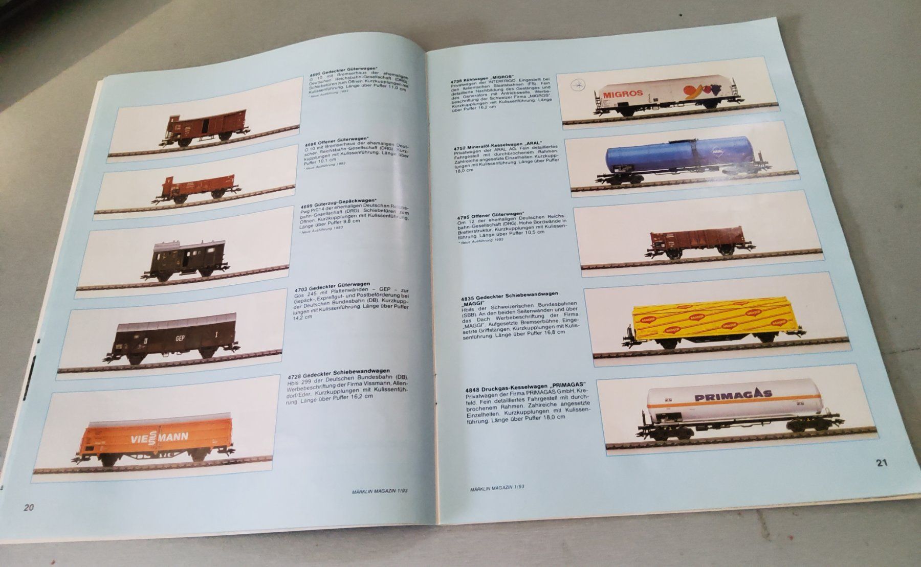Zeitschriften & Magazine: Märklin Magazin 1/93 – Gebraucht aus Grüningen von VENOM59 2