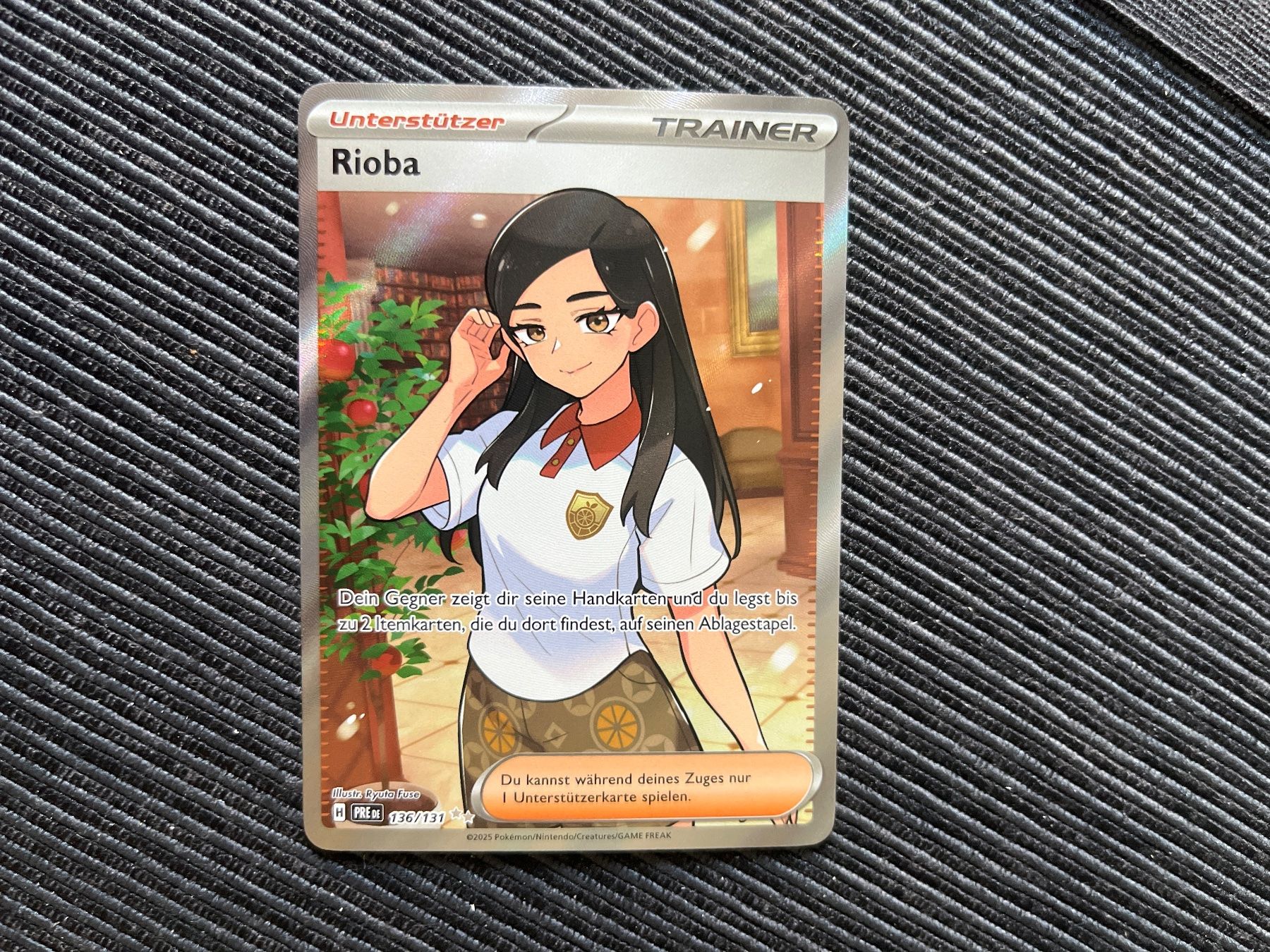 Pokémon Carte collezionabili: Pokemon Rioba Fullart Prismatic Evolutions near Mint – Nuovo (secondo la descrizione) da Wabern venduto da Collectfun