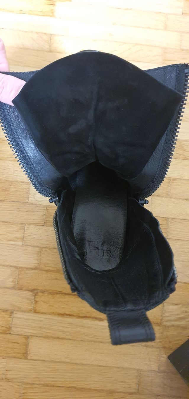 Kooples Damenschuhe: The Kooples Schnürstiefelette schwarz – Gebraucht aus Basel von Kristal4 4