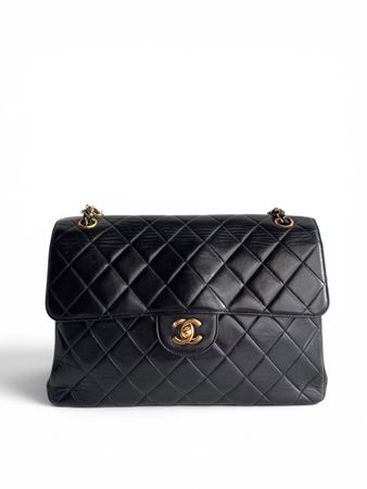 CHANEL Double-sided Jumbo Flap Bag Tasche