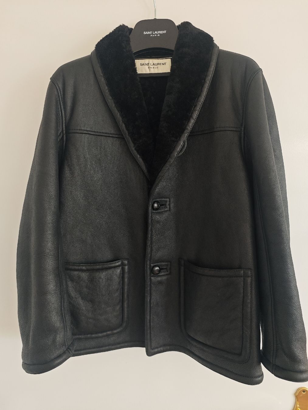 Saint Laurent Giacche: SAINT LAURENT Men Lammleder Jacke – Nuovo (secondo la descrizione) da Erlenbach ZH venduto da nlh 6