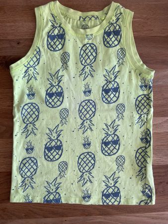 Sommer-Shirt ANANAS, Baumwolle, 140cm, Briefversand