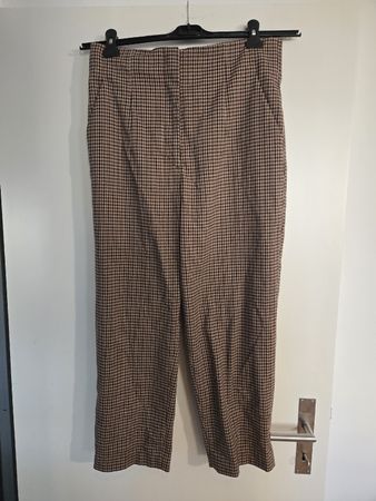 Zara Hose, XL, Karo Muster, Herbst Look