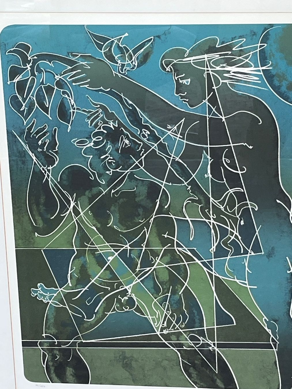 Grafica & Litografie: Hans Erni - Originale, gerahmte Lithographie, handsigniert – Usato da Stetten AG venduto da Brissago25 1